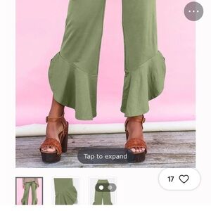 Matilda Jane Sage Cropped Pants